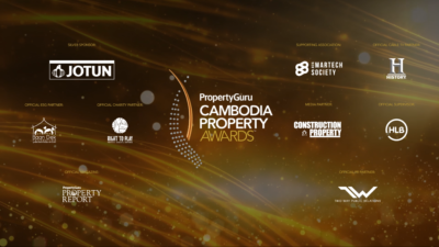 Logos of Cambodia Property Awards sponsors and partners