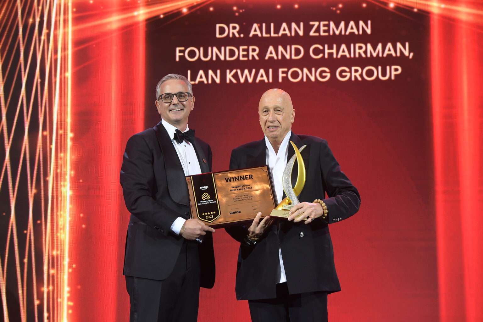 Lan Kwai Fong's legendary leader Dr. Allan Zeman crowned the 2023